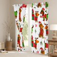 thumbnail image 3 of Manfei Xmas Dachshund Black Out Curtains for Kids Girls Boys, Christmas Theme Curtains Pack of 2 (42x63 Each), New Year Gifts Bedroom Curtains, Luxury Home Decor, 3 of 6