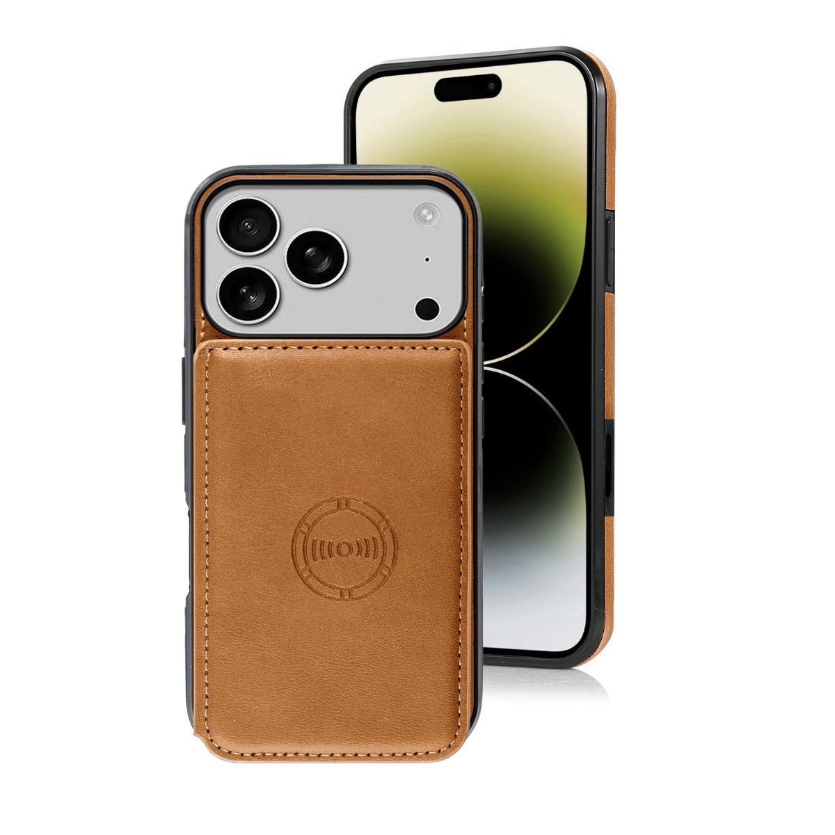 Leather Pocket Wallet Case for iPhone 17 Pro Max