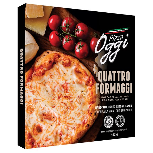 OGGI Quattro Formaggi Pizza Sans Gluten 452g