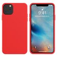 thumbnail image 3 of TORUBIA For iPhone 11 Pro 5.8 Inch Back Case Slim Fit Soft TPU Phone Case Built-in Velvet Material Anti-Scratch Protective Cover,Full Body Protection Liquid Silicone Red, 3 of 8