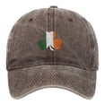thumbnail image 2 of Irish Vintage Baseball Cap Embroidered Cotton Adjustable Distressed Dad Hat, 2 of 4
