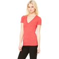 thumbnail image 4 of Bella + Canvas T-Shirt à Manches Courtes Col en V Profond pour Femmes, 4 of 6