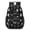 Butterfly and Moon Gothic Pattern, variant on Sun and Moon Gothic Pattern 17" Waterproof Oxford School Backpacks for Teens, S-Shape Padded Straps, for School, Travel, Hiking, Camping