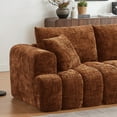 thumbnail image 7 of GNIXUU 108.3" Modular Sectional Sofa, Cloud Boneless Couch for Living Room, Bedroom and Apartment, Convertible L-Shape Couches with Chaise,Oversized Deep Seat 3-Seater Sofas (Brown,Right Facing), 7 of 7