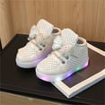 thumbnail image 5 of breaise Toddler Light Up Shoes for Girls Boys Sparkle Walking Running Tennis Casual Fashion Sport, 5 of 6