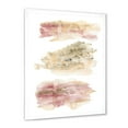 thumbnail image 2 of Designart 'Pink and Golden Abstract Clouds' Modern Framed Art Print, 2 of 4