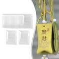 thumbnail image 4 of 20 fundas protectoras transparentes de PVC premium japonesas con agujeros para cuerdas, pequeñas fundas protectoras para tarjetas de recuerdo de 7x5 cm, 4 of 8