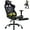 Black, variant on BIQWBIC Ergonomic Gaming Chair for Teens - Adjustable Game Chair with Headrest, Footrest & Lumbar Support, White