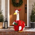 thumbnail image 5 of XGFHYJEH christmas Porch Goose Outfits Clearance, Porch Goose Clothes for Porch Goose, Porch Goose Accessories, Goose Costume Clothing for Outdoor Outside Front Porch Garden Yard Lawn, 5 of 6