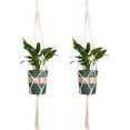 thumbnail image 3 of Fake Hanging Plant, Bohemian Home Decor With Easy To Care For Artificial Plants, Attractive Decor For Indoor Outdoor Use, 3 of 5