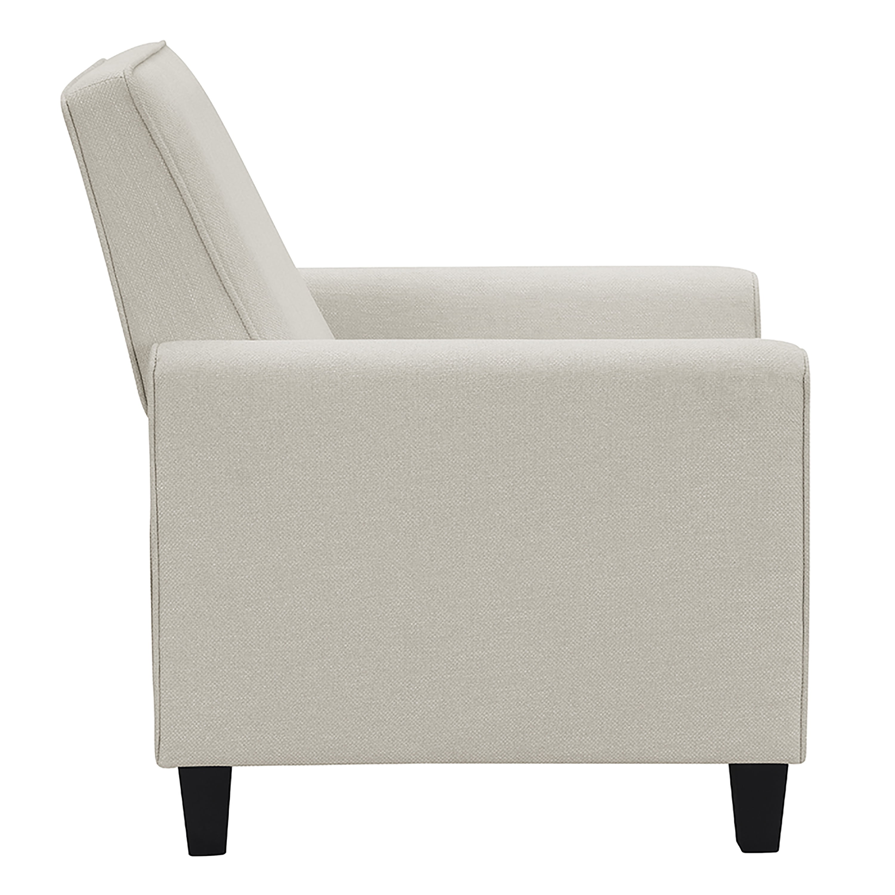 Furniture of America Rengo Linen Upholstered Recliner, Beige