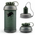 thumbnail image 3 of Collapsible Water Bottle with Filter, 26oz 2-Stage BPA Free Portable Outdoor Hiking Water Bottle, 3 of 9