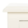 thumbnail image 6 of SAFAVIEH Everly Contemporary Side Table with Drawer and Two Baskets, Distressed White, 6 of 12