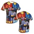 thumbnail image 2 of Batman Men's T Shirt 3D Graphic Hip Hop Unisex Tees Tops Casual Stylish Crew Neck Short Sleeve, 2 of 8