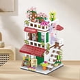 thumbnail image 6 of Flower Store Building Block Kits,(1080pcs) Garden House Model Mini Building Block Set, MOC Flower House Block Kit for Women Girls, Creative Gifts for Adult Kids Age 8 10 12 14+, 6 of 6