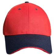 6 Panel Solid Plain Cotton Adjustable Velcro Unisex Light Weight Baseball trucker Cap Hat One Size Fits Most.