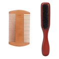 thumbnail image 1 of Beard Comb Brush Set Double Sided Mustache Beard Comb Kit with Storage Bag for Men, 1 of 5