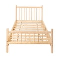 thumbnail image 4 of Cama de madera individual con cabecera Moderna, 4 of 5