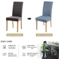 thumbnail image 5 of Dining Chair Slipcovers, Oversized Removable Washable Soft Spandex Extra  Dining  Chair Covers  Table  Color, 5 of 7