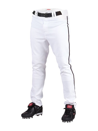 Rawlings Deluxe Baseball Pants WHITE Metal Zipper Front Waist 20-22 inches Rawlings Deluxe Baseball Pants WHITE Metal Zipper Front Waist 20-22 inches