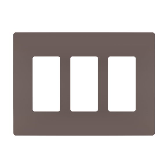 Placas de pared Pass & Seymour Legrand radiant RWP263DBCC6 de 3 elementos