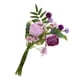 thumbnail image 2 of Ramo de Flores Artificiales para Exterior | Rosas de Seda Sintética con Tallos de Hierro Ajustables | Arreglo Floral de Plástico Duradero En Rojo, Rosa, Beige y Morado para Jardín, Patio, Porche, Ven, 2 of 6