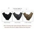 thumbnail image 6 of Hontri Cotton Gloves Mittens in Clearance, Men's Winter Solid Color Knitted Warm Gloves with T-Ouch Screen, Male Black One Size, 6 of 7