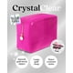 thumbnail image 2 of Set de 3 bolsas cosméticas Embla Clear fucsia para mujer, 2 of 6