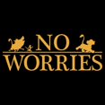 thumbnail image 2 of Men's Lion King No Worries Trio  Graphic T-Shirt, 2 of 5