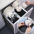 thumbnail image 3 of POINTERTECK New Scalable Dishes Storage Rack for Drawer Adjustable Bowl Stand with 12 PCS Sticks Kitchen Cabinet Organizer for Plate Cup, 3 of 6