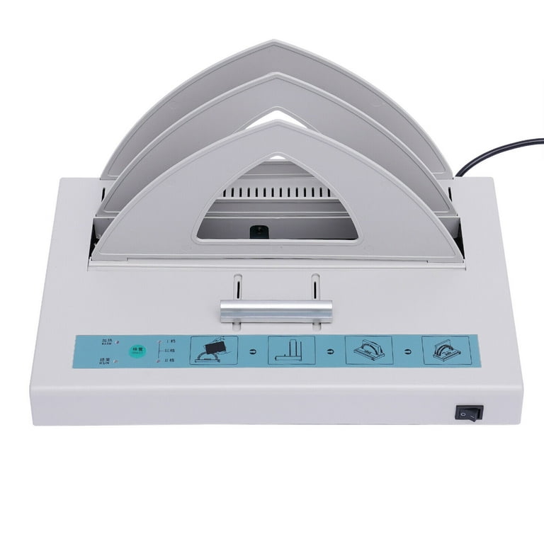 CNCEST 3 Modes Universal Hot Melt Binding Machine 1-5cm Paper Report  Thermal Binding Office for 32*5cm Paper Documents 