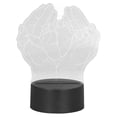 thumbnail image 3 of Lámpara de luz nocturna, luz nocturna 3D, luz nocturna 7 D, lámpara decorativa de noche, funcionalidad inteligente, 3 of 8