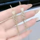 thumbnail image 1 of Pendientes para mujer, Regalos para mujer Pendientes con borlas Mujer 5201314 Pendientes largos Pendientes de cristal, 1 of 3