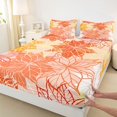 thumbnail image 3 of Homewish Teens Colorful Flowers 4pcs Bed Sheets,Abstract Vintage Aesthetic King Sheets,Botanical Plants Floral Super Cozy Sheet Set,Luxury Bedroom Decor, 3 of 7