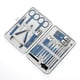 thumbnail image 3 of 2026 XYC Secondary Sharpening Nail Clippers Anti Splash 18 Piece Set Of Lake Blue Nail Repair And Enhancement Tools Set Of Nail Repair Knife, 3 of 4