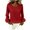Red, variant on Tqcoqu Long Sleeve Shirts for Women 2026 Fashion Fall Ruffle Bubble Sleeve Casual Loose Blouses,Black Women's S-XXL