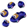 thumbnail image 4 of Hessimy Slides Girls Boys Slip On Slide Sandals Comfort Non-Slip Thick Sole Slippers Summer Shower Shoes Pool Beach Water Shoes girls slippers(Blue,13), 4 of 5