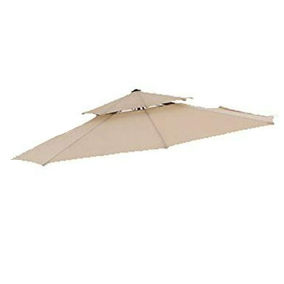 Garden Winds Replacement Canopy Top for Allen Roth Two Tiered Umbrella- REPLACEMENT CANOPY TOP COVER ONLY - METAL FRAME NOT INCLUDED