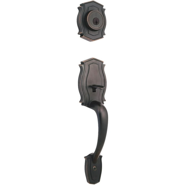 Weiser Heritage Handleset With Phoenix Interior Knob