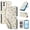 C, variant on Decase for iPhone 12 Mini Wallet Case with Card Holder,Fashion PU Leather Phone Case,Flip Flower Pattern Cover,Shockproof TPU Inner Shell,C