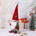 thumbnail image 2 of Divertido Gnomo De Jardín, Papá Noel De Pie Con Escoba, Decoración De Navidad De Gnomo, Figura De Gnomo, Lindo, Dibujos Animados, Elfo Enano, Decoración De Interiores, Fiesta Navideña, 2 of 5