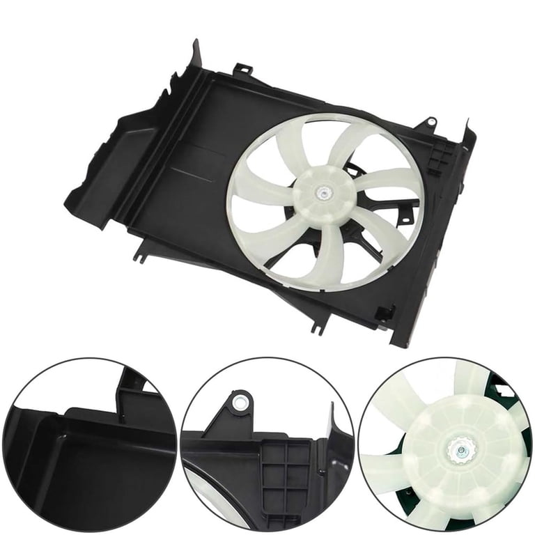 SHZAITOR Radiator Cooling Fan Assembly 1355A303 Replacement for