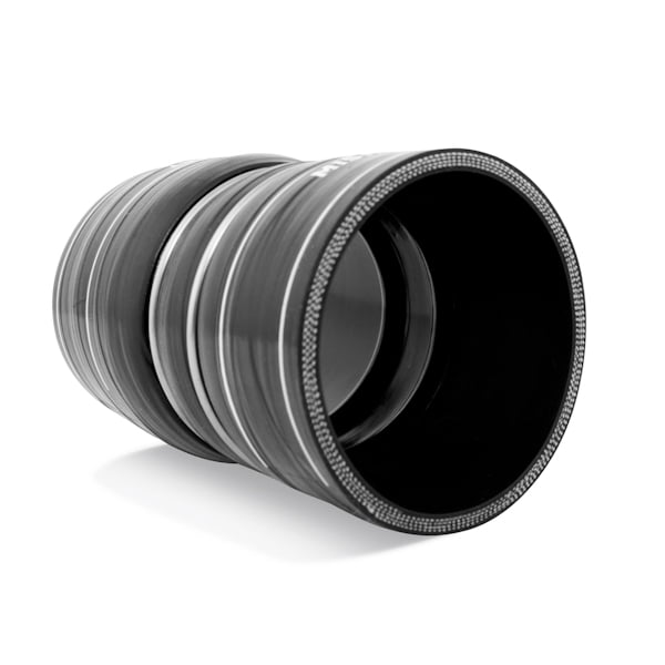 Mishimoto MMICP-F2D-08HBK Hot-Side Intercooler Pipe Kit Compatible With Ford 6.4 Powerstroke 2008-2010 Black