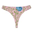 thumbnail image 4 of Endives Womens Briefs Floral Printed Breathable Seamless Thongs Comfortable Panties Women's Underwear Breathable Panties for Women, 4 of 4