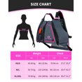 thumbnail image 4 of Owntop Adult Life Ves For Outdoor Fishing,Rowing Sports Vest,Life Jacket Swim Vest Buoyancy Aid Jacket for Fishing Sailing Surfing Boating Kayaking for Water Sports,Gray-Pink, 4 of 10
