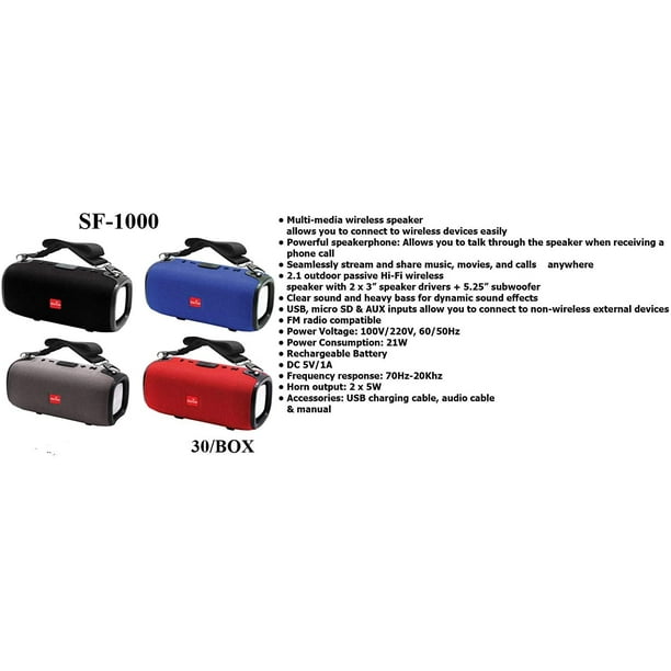 Digital sunflash cheap multimedia wireless speaker