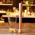thumbnail image 3 of Wooden Muddler for Cocktails Home and Bar Muddler for Mojitos, Fruit Drinks, Sturdy Wood, Professional Bar Tool, 3 of 4