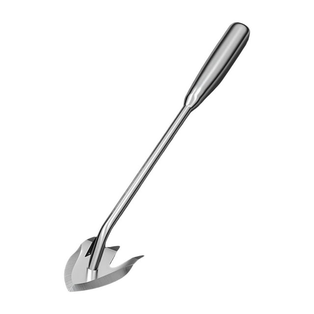 Extractor de deshierbe shamjiam mango ergonómico Acero inoxidable 3 dientes