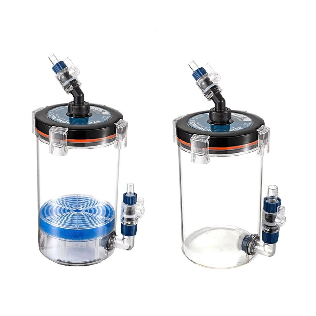 Giaone External Canister Filter for Aquarium Plastic Bucket with Sponge No Pump