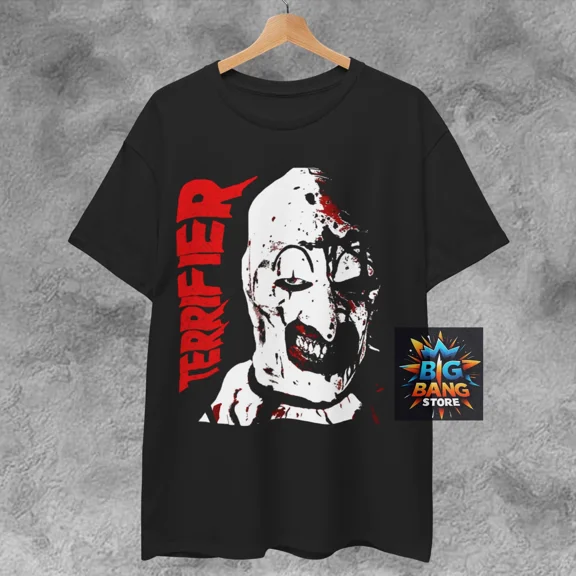 Terrifier Unisex Movie T-Shirt, Horror Movie Shirt